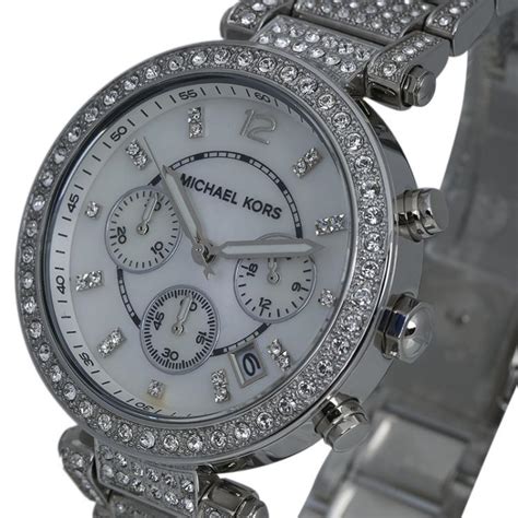 michael kors mk5572|Michael Kors MK5572 Crystal Parker Wrist Watch for Women Pre .